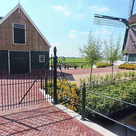 Spacious In The Beemster Near A Windmill