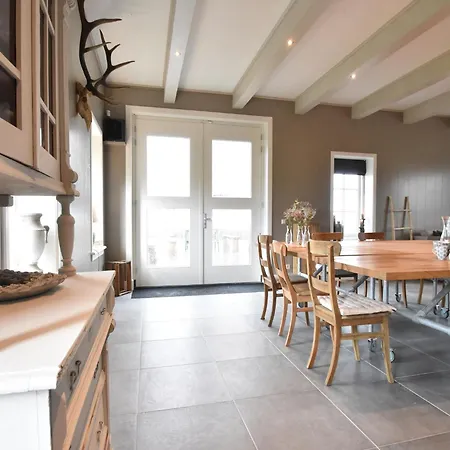 Spacious In The Beemster Near A Windmill Middenbeemster