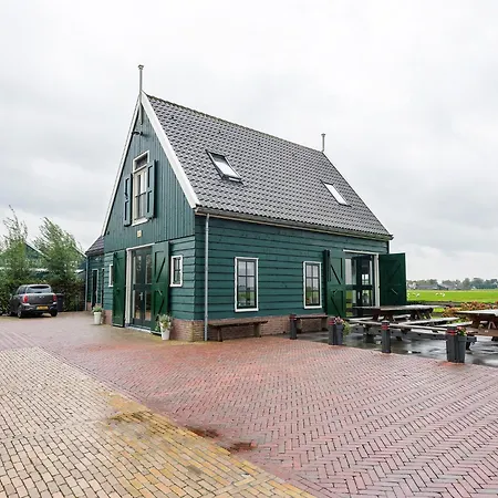 Spacious In The Beemster Near A Windmill Middenbeemster