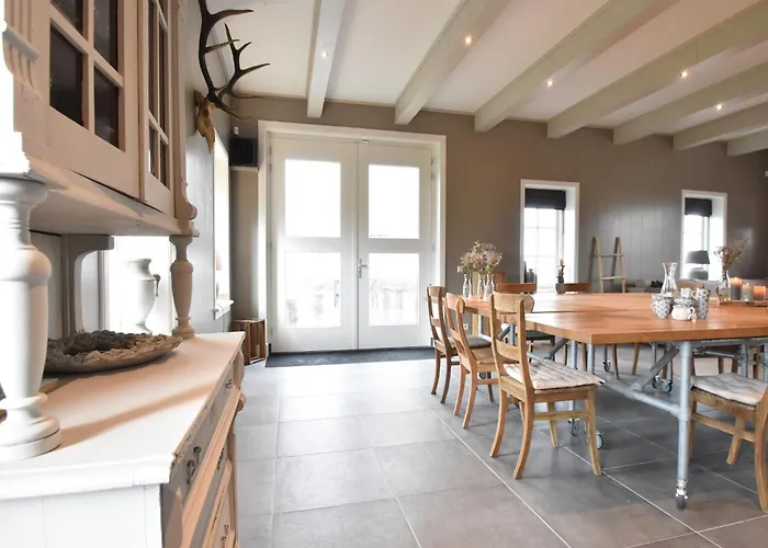 Spacious In The Beemster Near A Windmill Middenbeemster