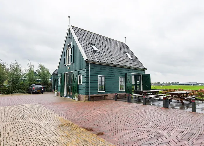 Spacious In The Beemster Near A Windmill Middenbeemster