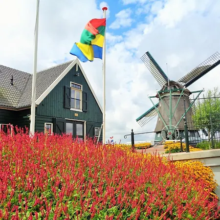 Spacious In The Beemster Near A Windmill Middenbeemster